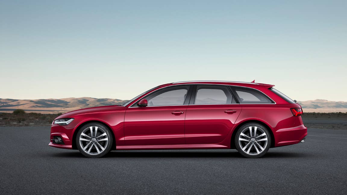 2017 Audi A6 Avant static location profile