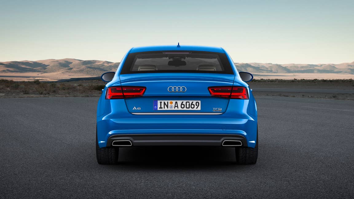 2017 Audi A6 static rear