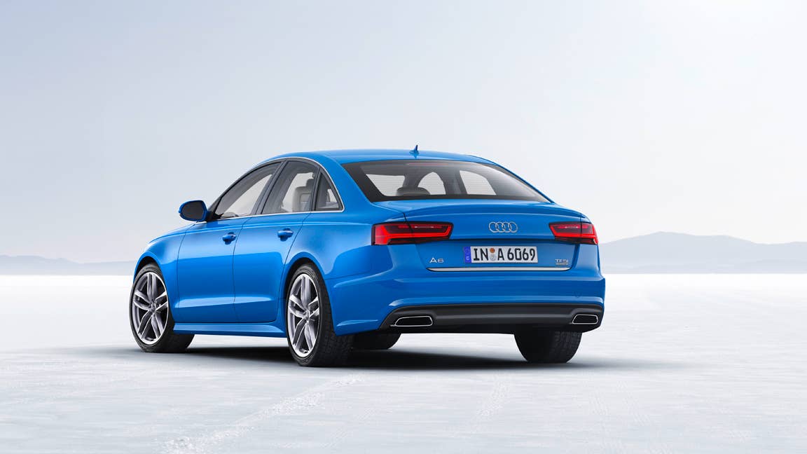 2017 Audi A6 rear 3/4