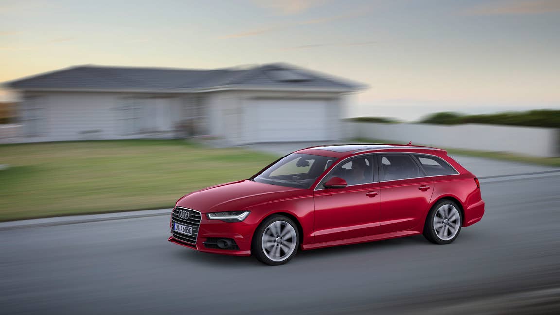 2017 Audi A6 Avant front 3/4 moving