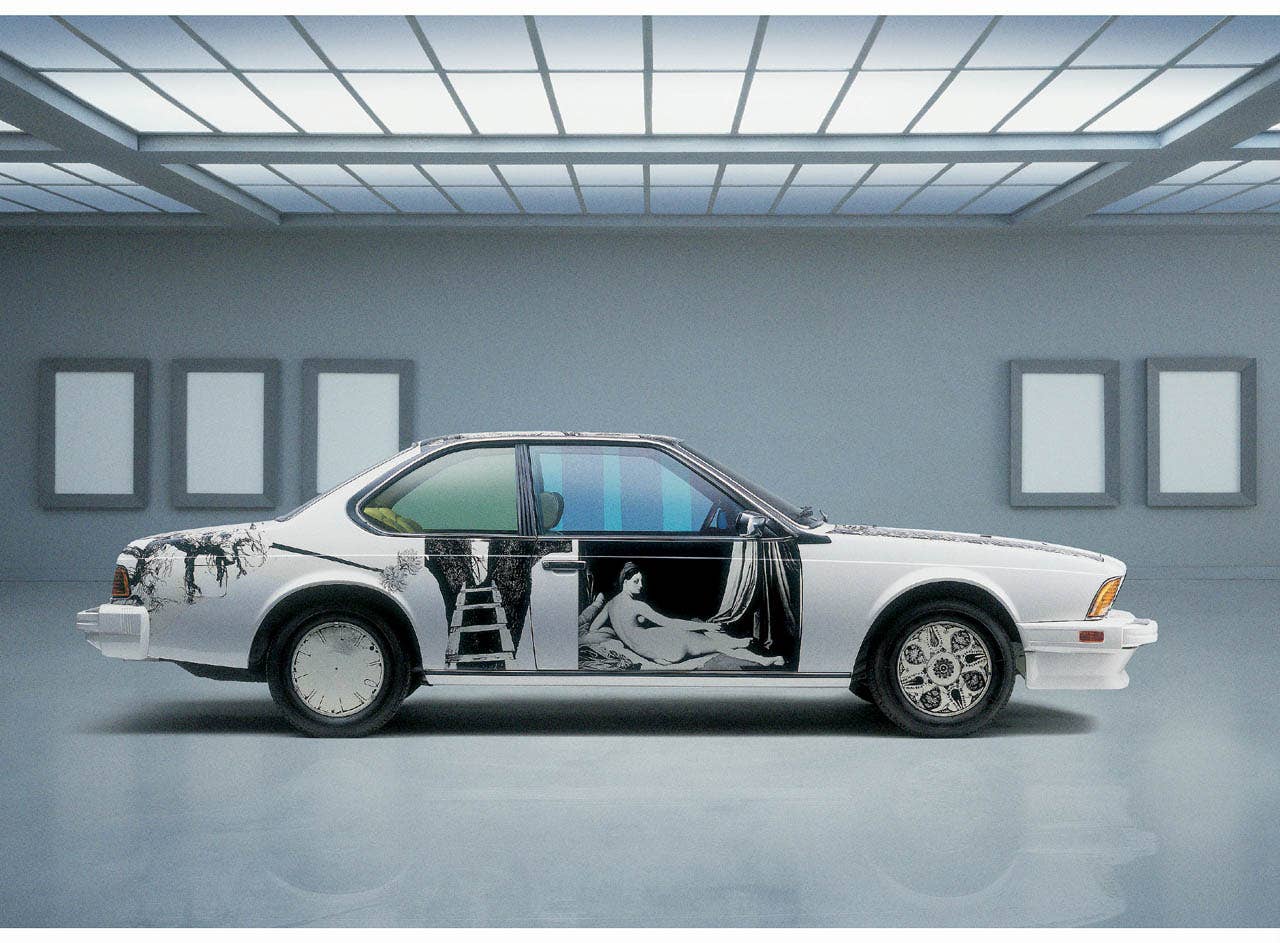 Robert Rauschenberg, Art Car, 1986 - BMW 635 CSi