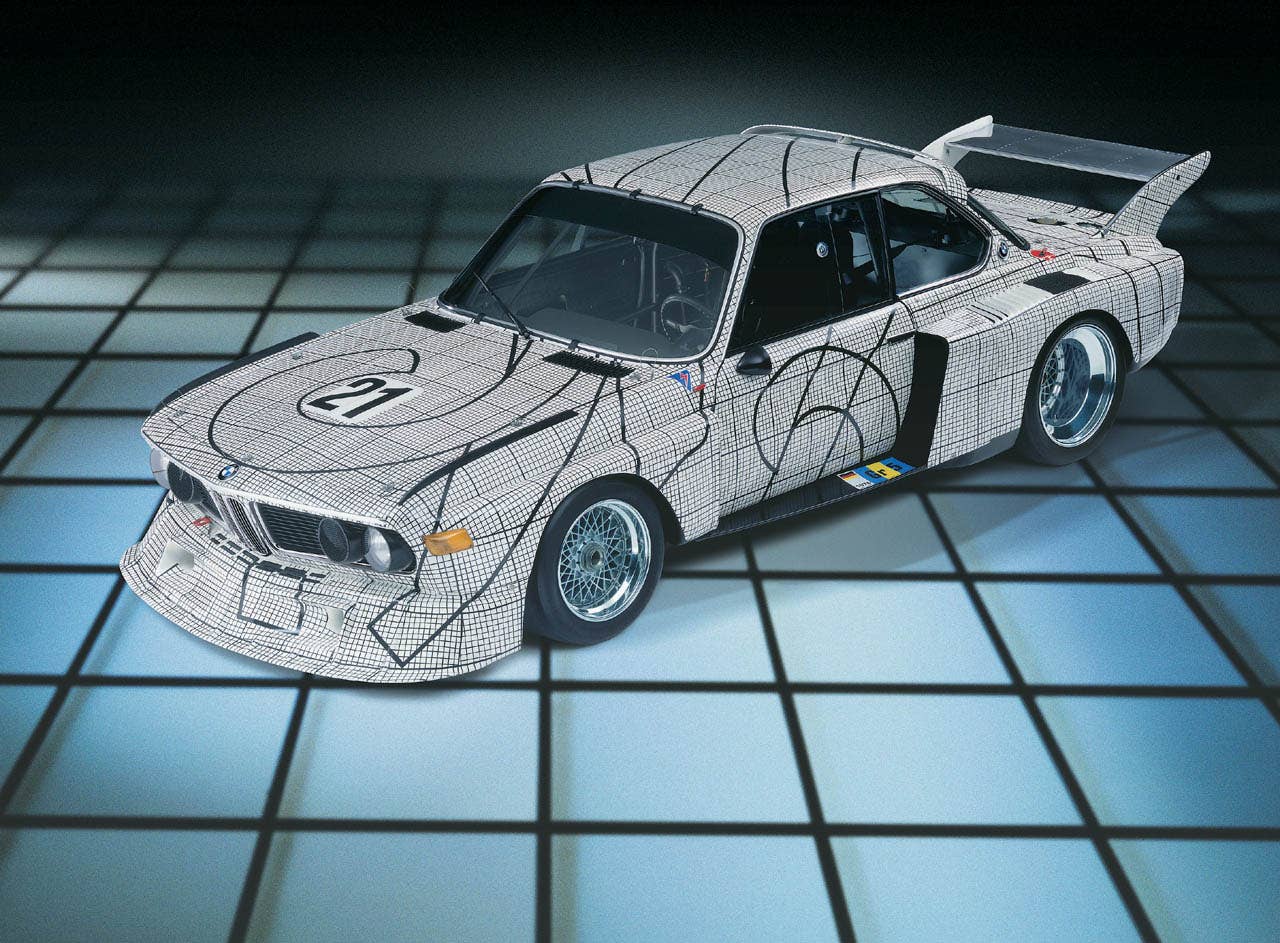 Frank Stella, Art Car, 1976 - BMW 3.0 CSL
