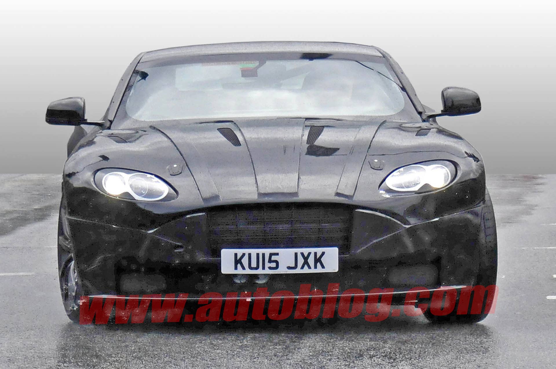 aston martin db9 successor spy photo