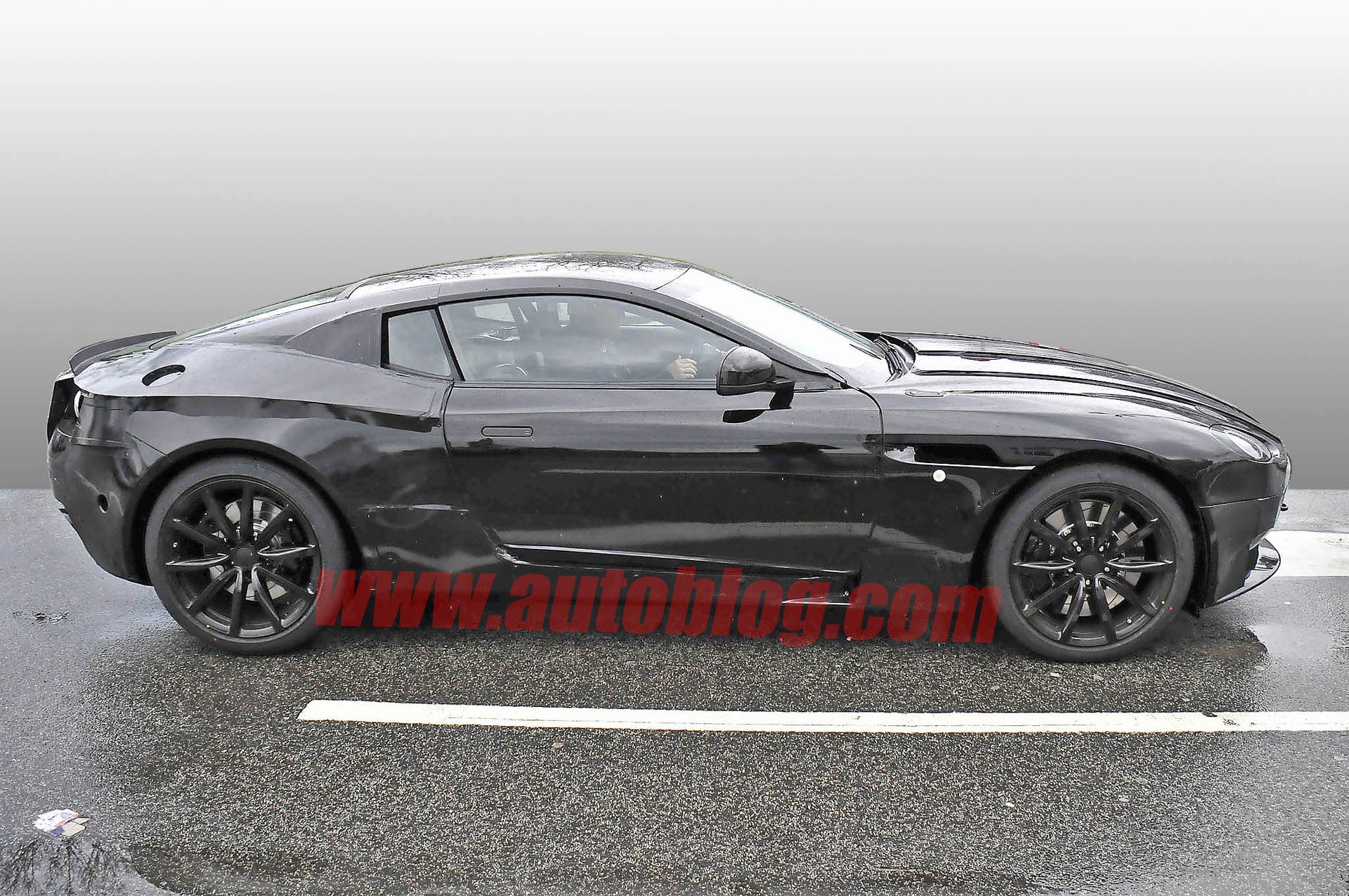 aston martin db9 spy shot mule