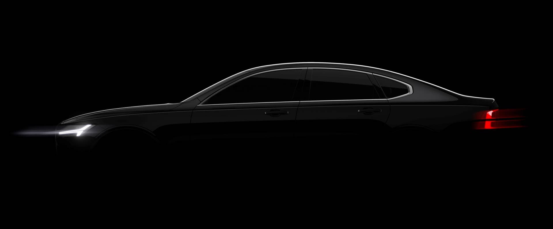 volvo s90 profile teaser