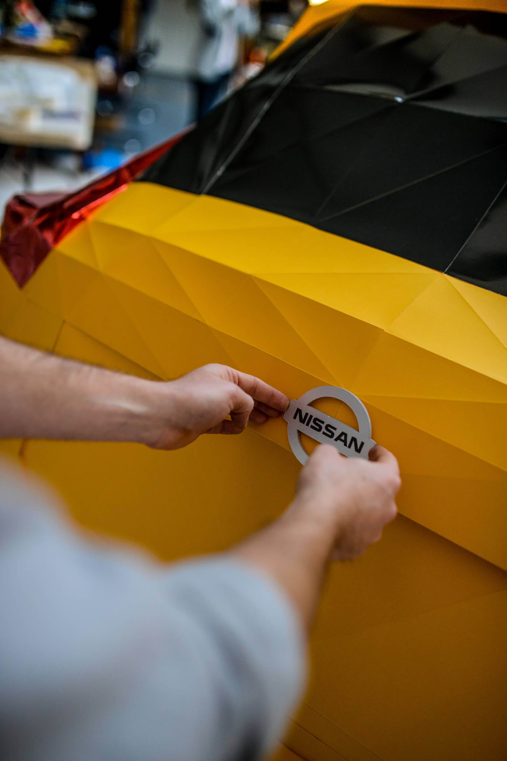 nissan juke badge origami