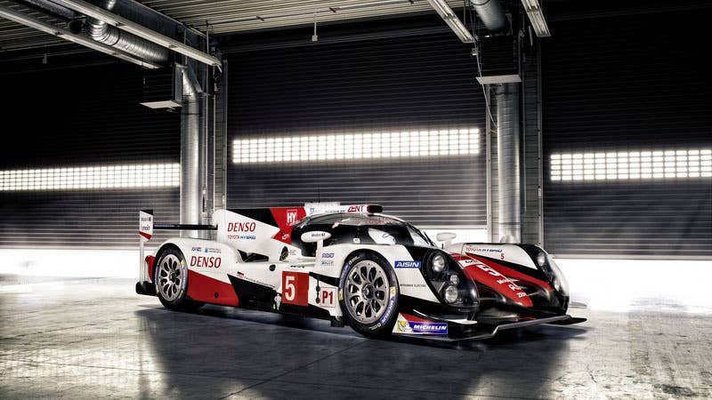 toyota ts050 hybrid three quarters