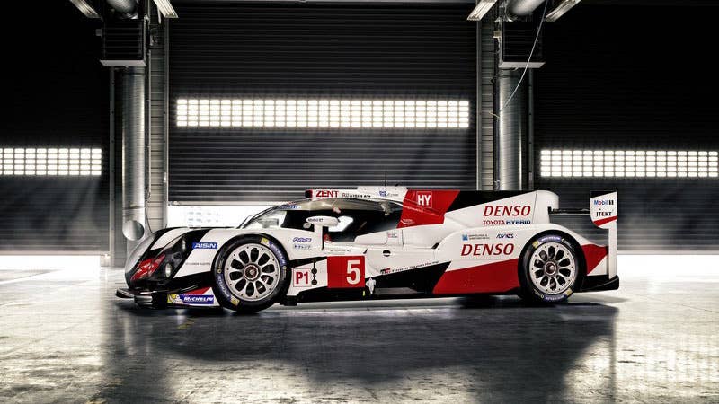 toyota ts050 hybrid profile three quarters