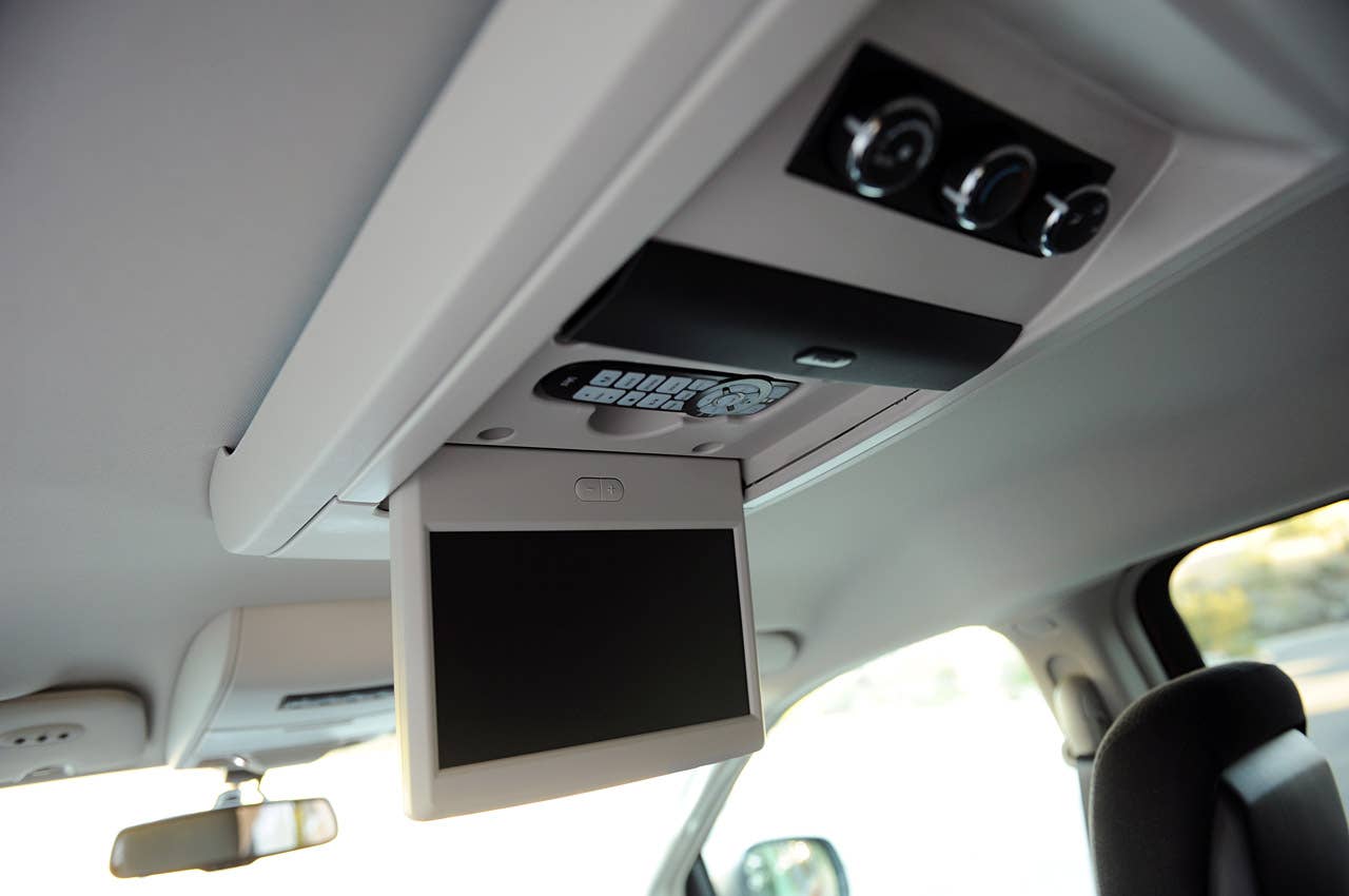 2011 Dodge Grand Caravan rear seat DVD player