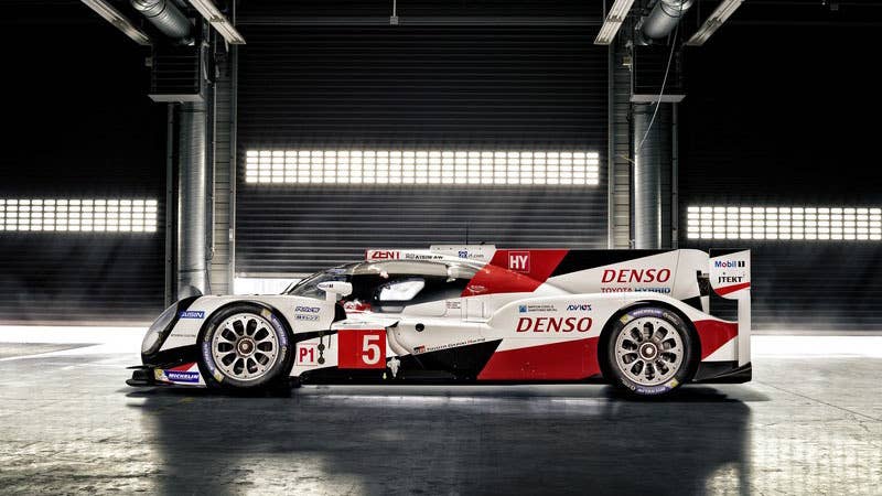 toyota ts050 hybrid side