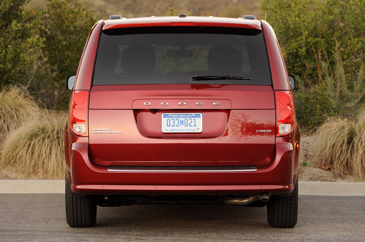 2011 Dodge Grand Caravan rear view