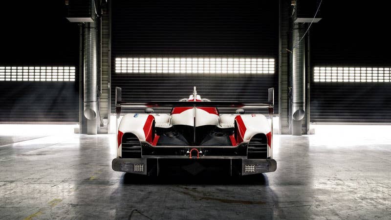 toyota ts050 hybrid rear