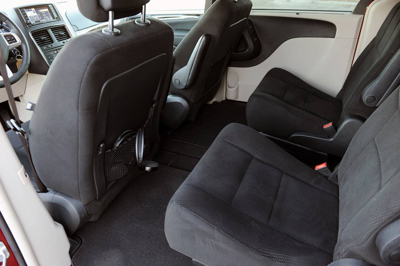 2011 Dodge Grand Caravan rear seats