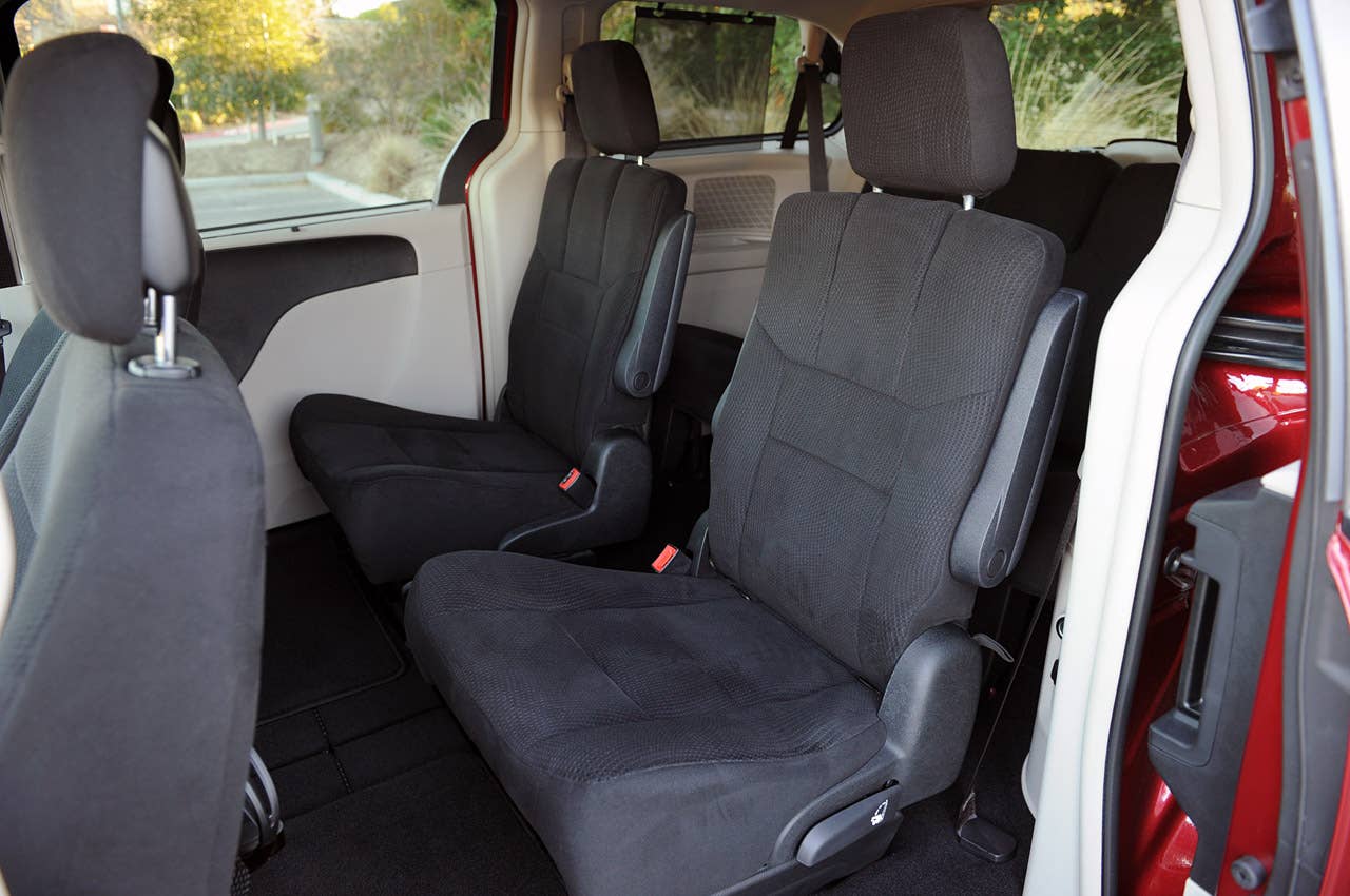 2011 Dodge Grand Caravan rear seats