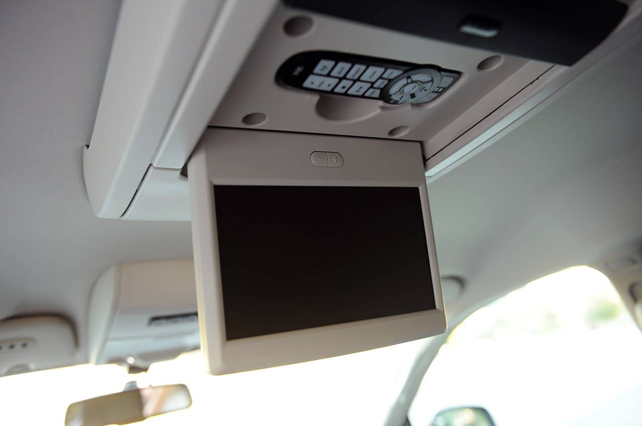 2011 Dodge Grand Caravan rear seat DVD player