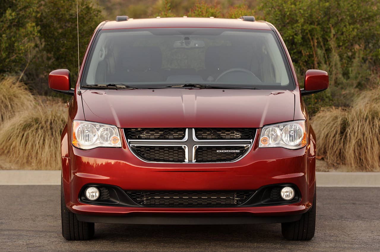 2011 Dodge Grand Caravan front view