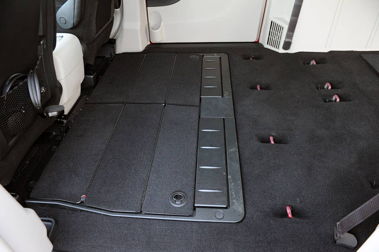2011 Dodge Grand Caravan rear cargo area