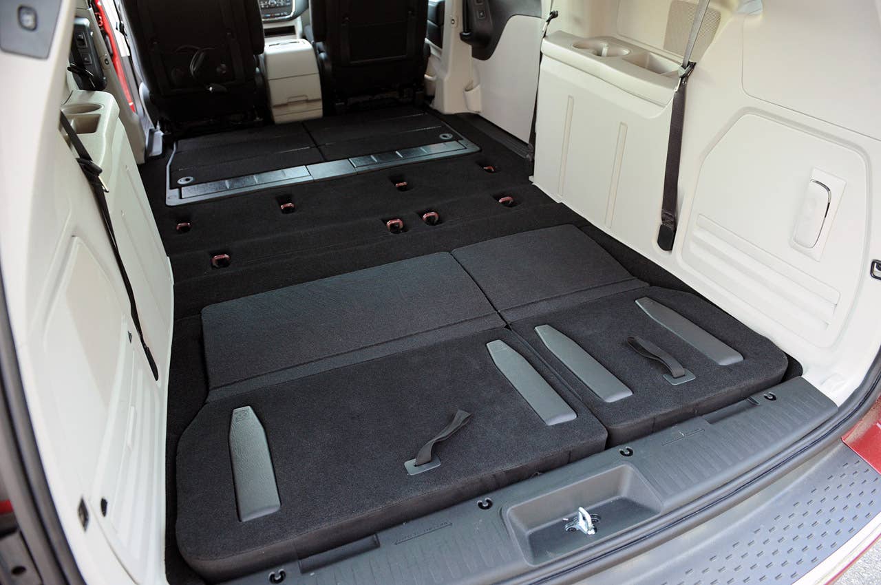 2011 Dodge Grand Caravan rear cargo area