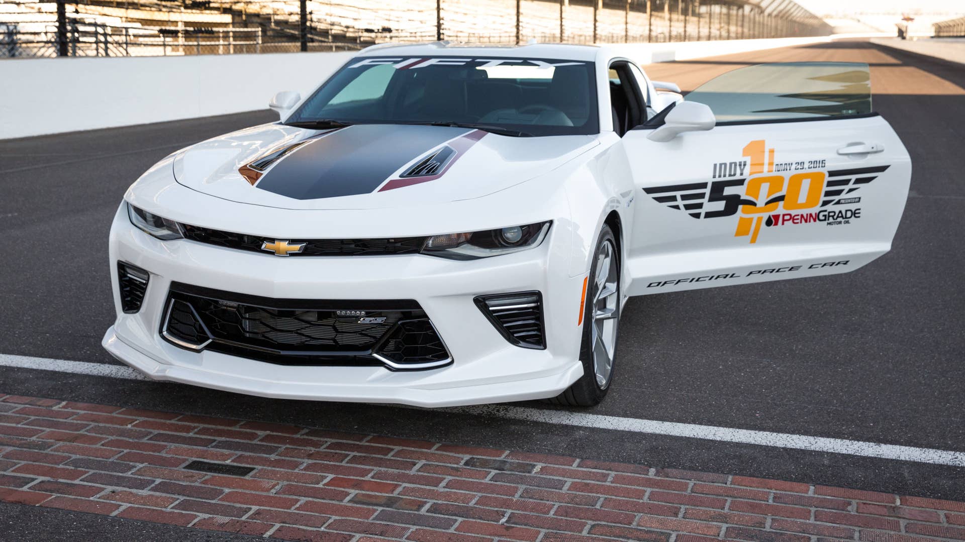 2017 chevy camaro ss 50th anniversary edition pace car at bricks front