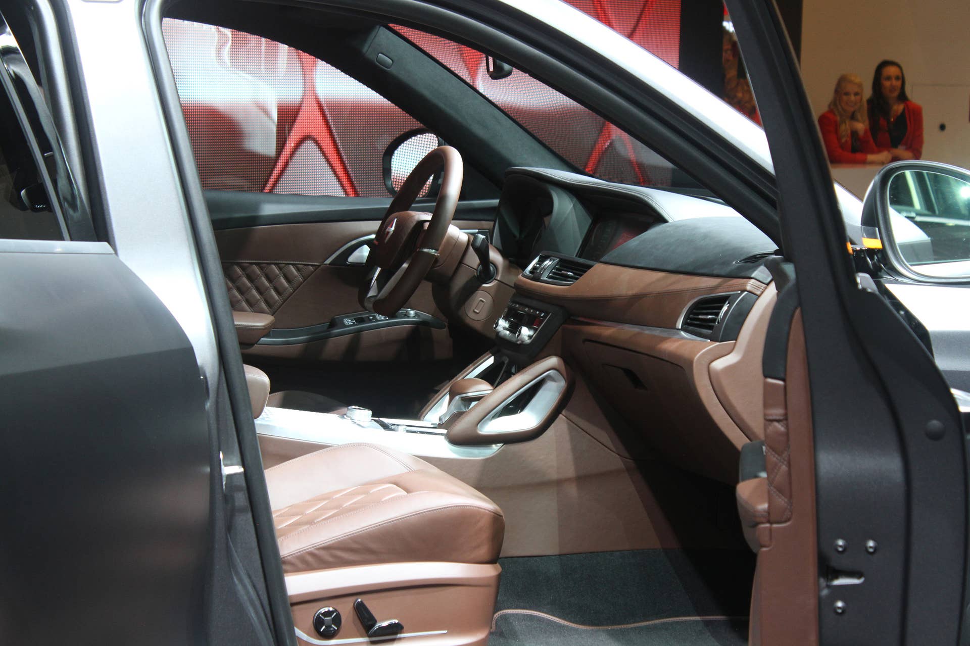 The Borgward BX7 TS, resurrecting the Borgward brand name after 50 years, unveiled at the 2015 Frankfurt Motor Show, interior.