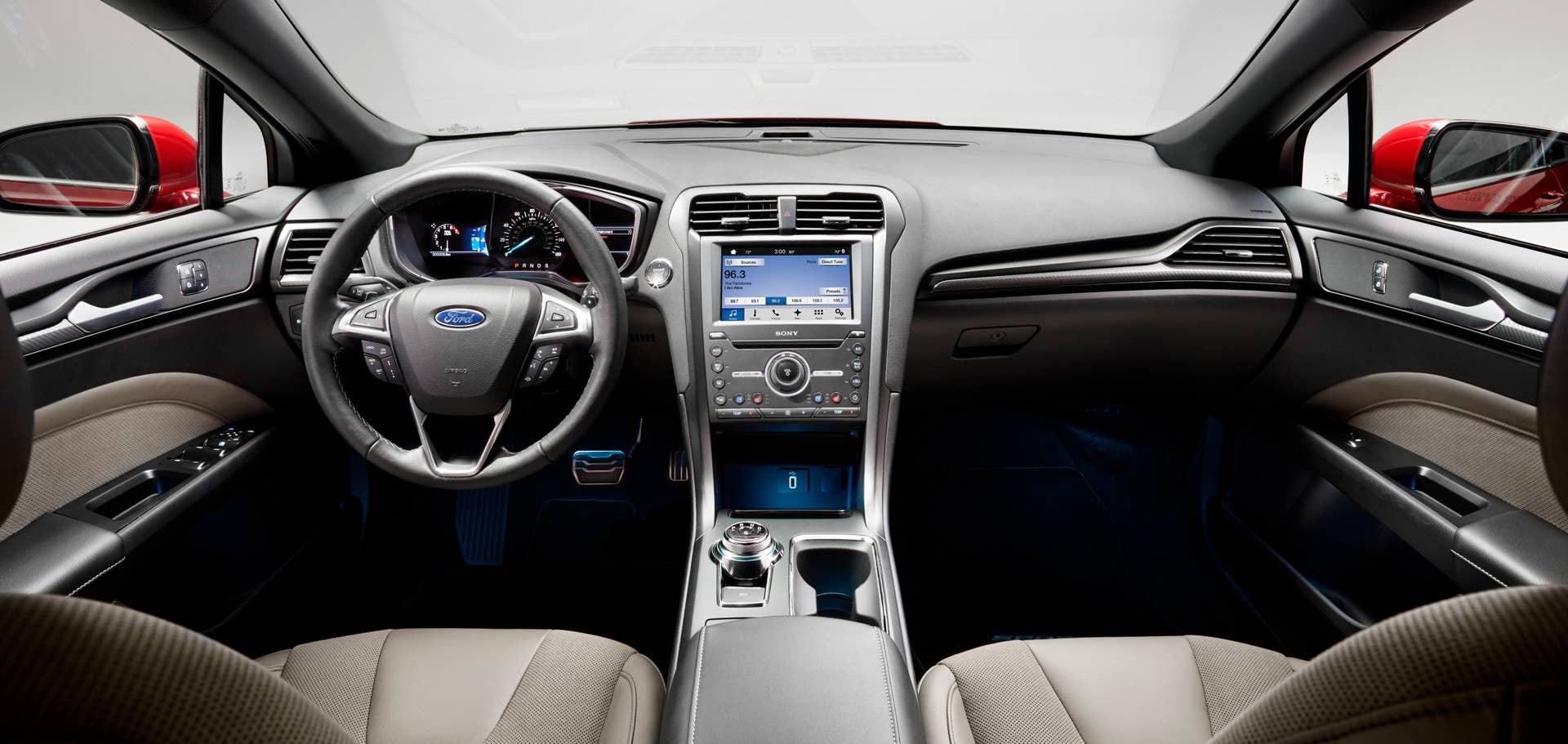 2017 Ford Fusion Sport interior
