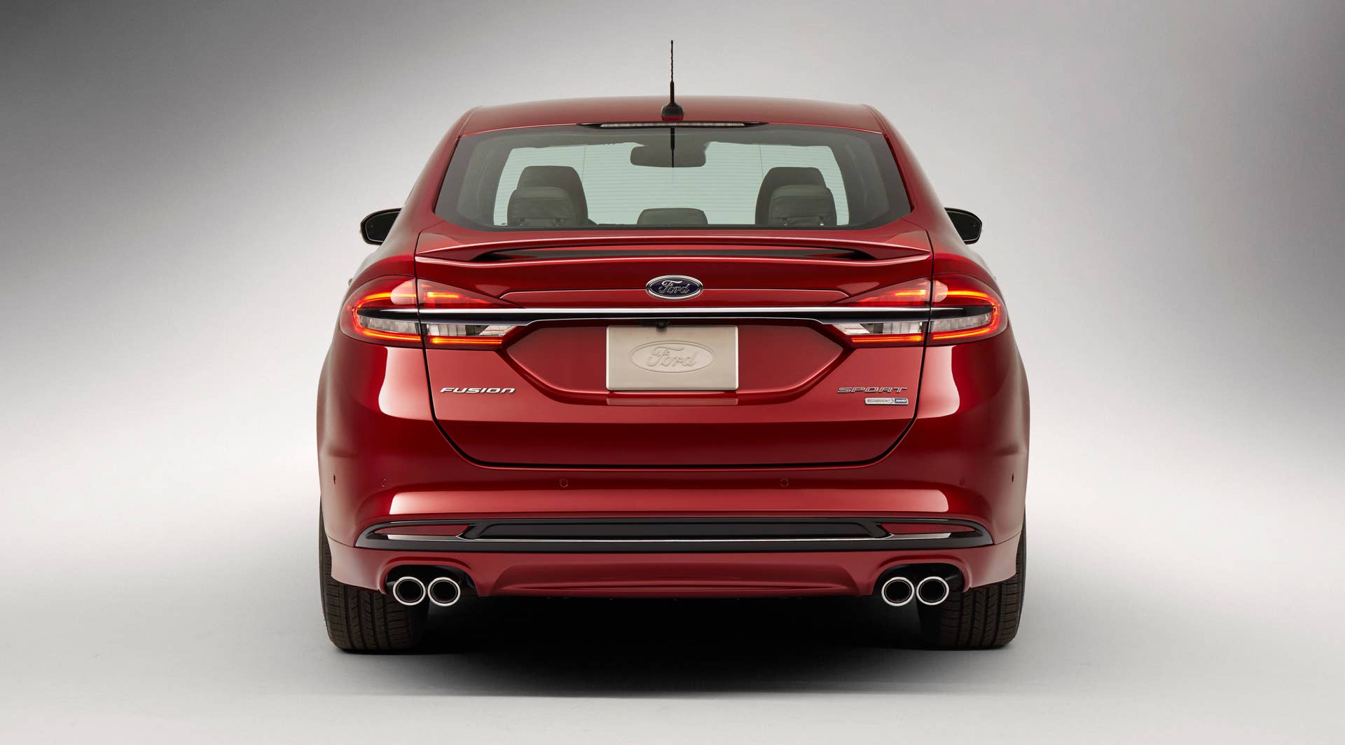 2017 Ford Fusion Sport back