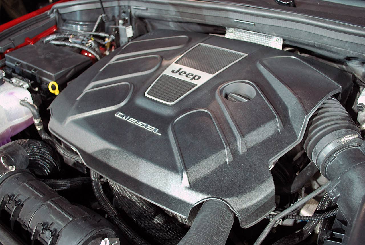 2014 Jeep Grand Cherokee EcoDiesel engine