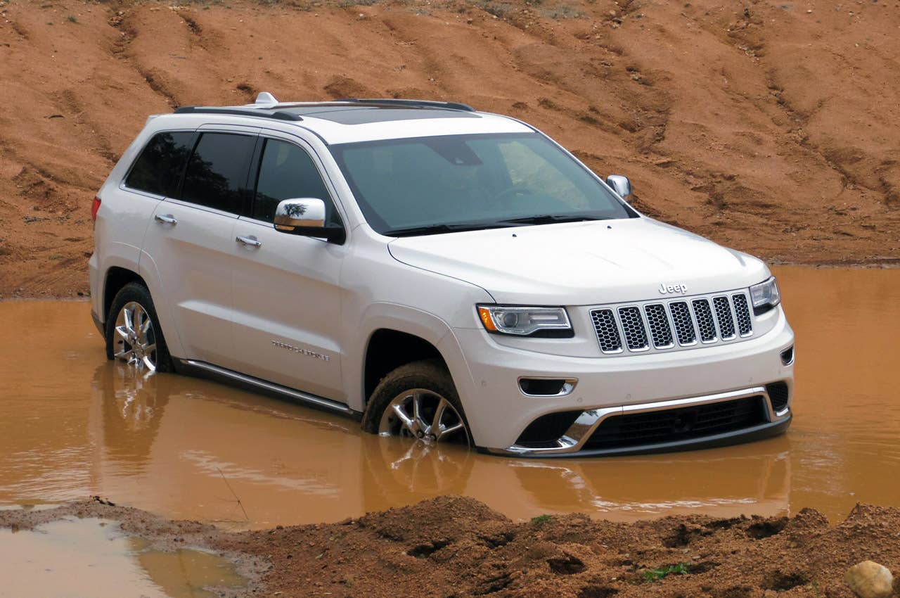 2014 Jeep Grand Cherokee EcoDiesel off-road