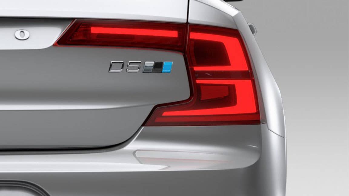 Volvo S90 D5 Polestar badge