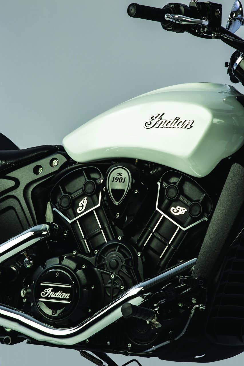 2016 indian scout sixty side detail