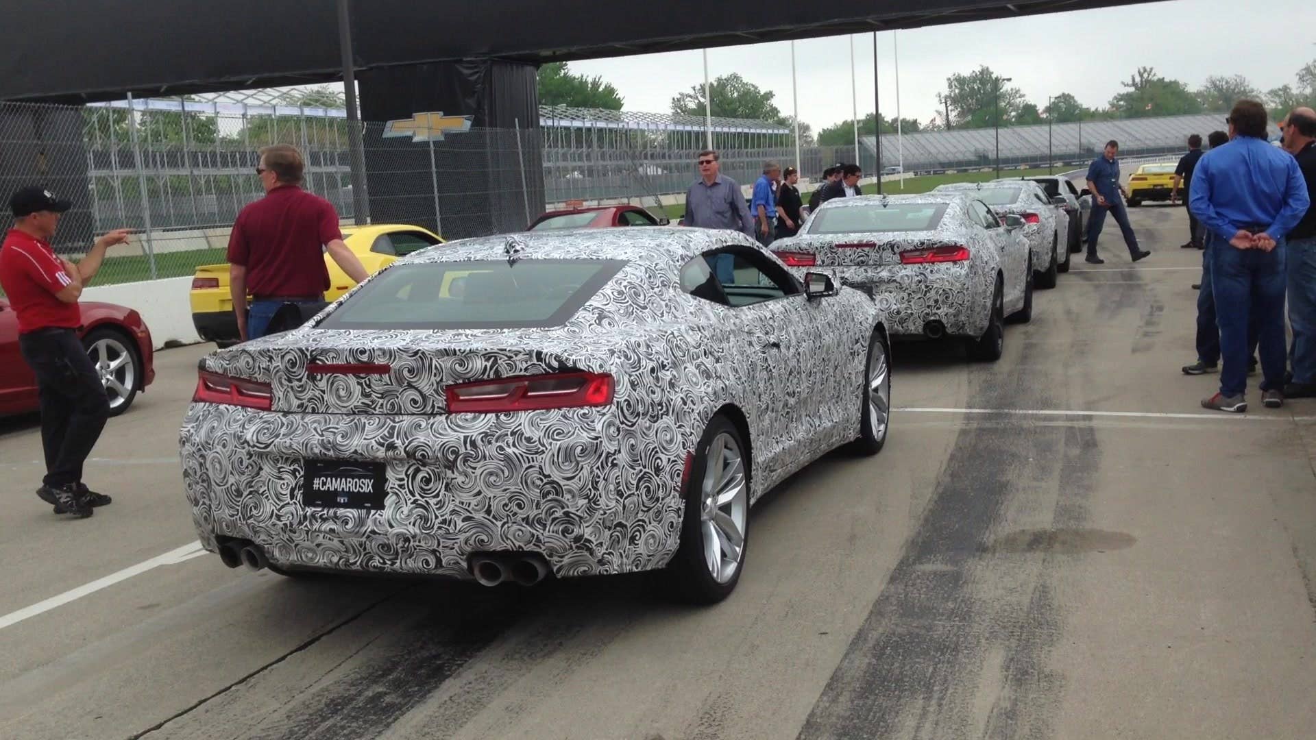 2016 chevy camaro prototype drive