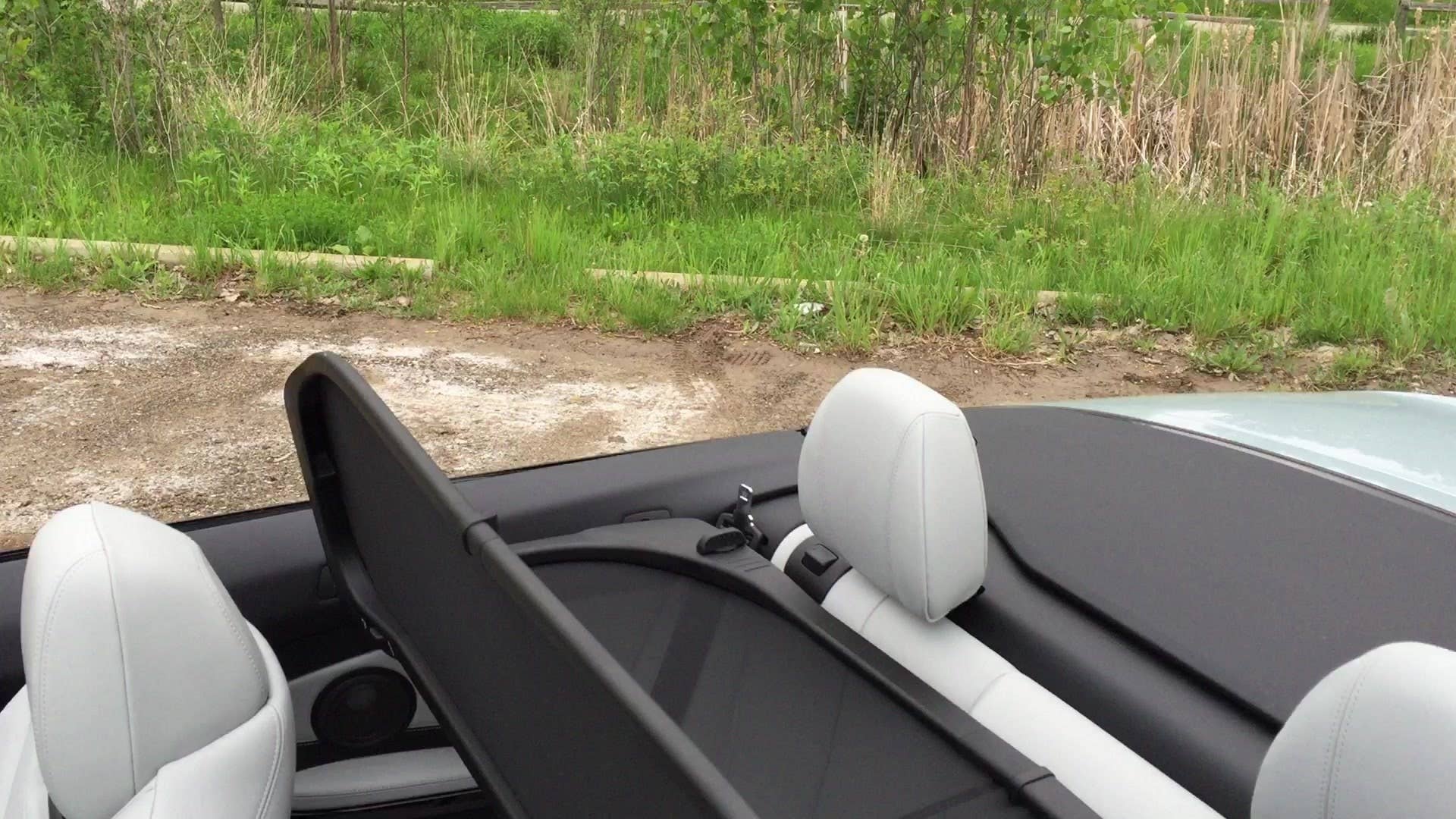 2015 bmw m4 convertible wind deflector