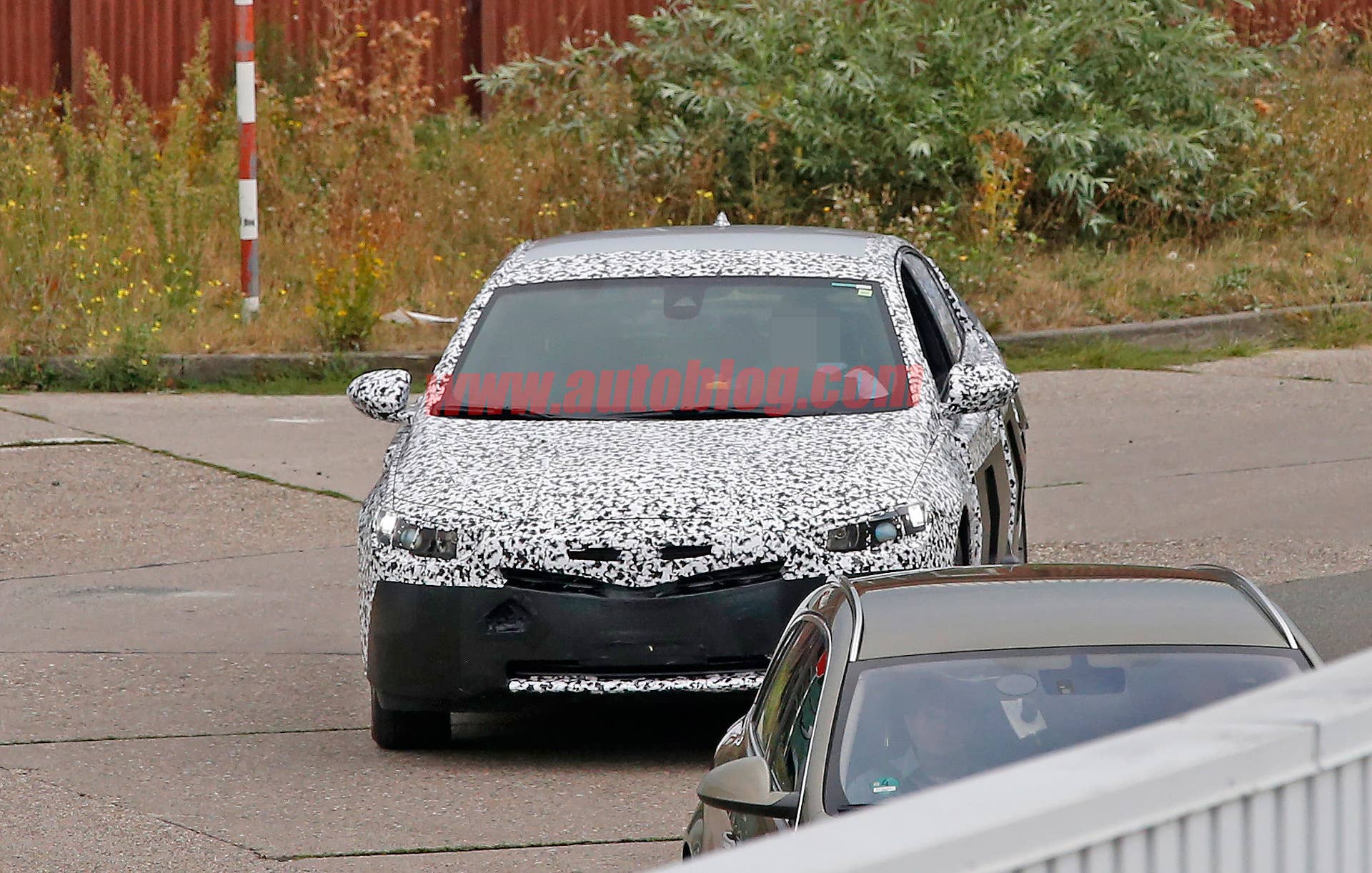 front end camo opel buick insignia 2017