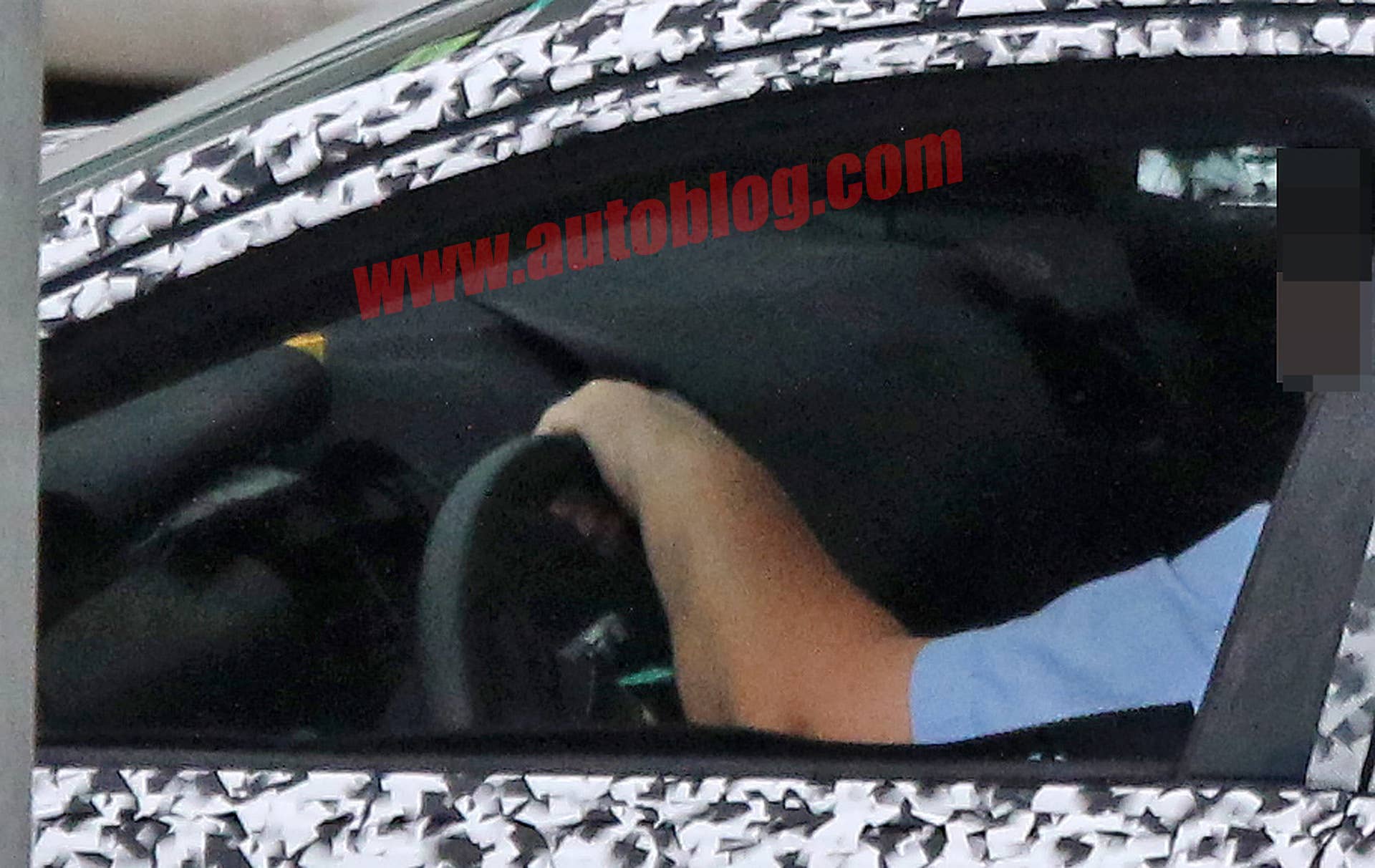 spied interior cabin covered camo opel insignia
