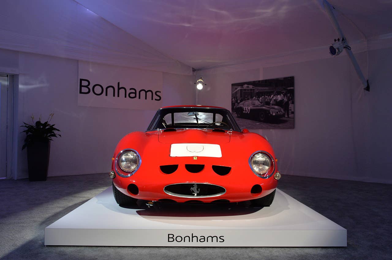 1962 Ferrari 250 GTO record auction sale (view article) Photo copyright Drew Phillips / AOL