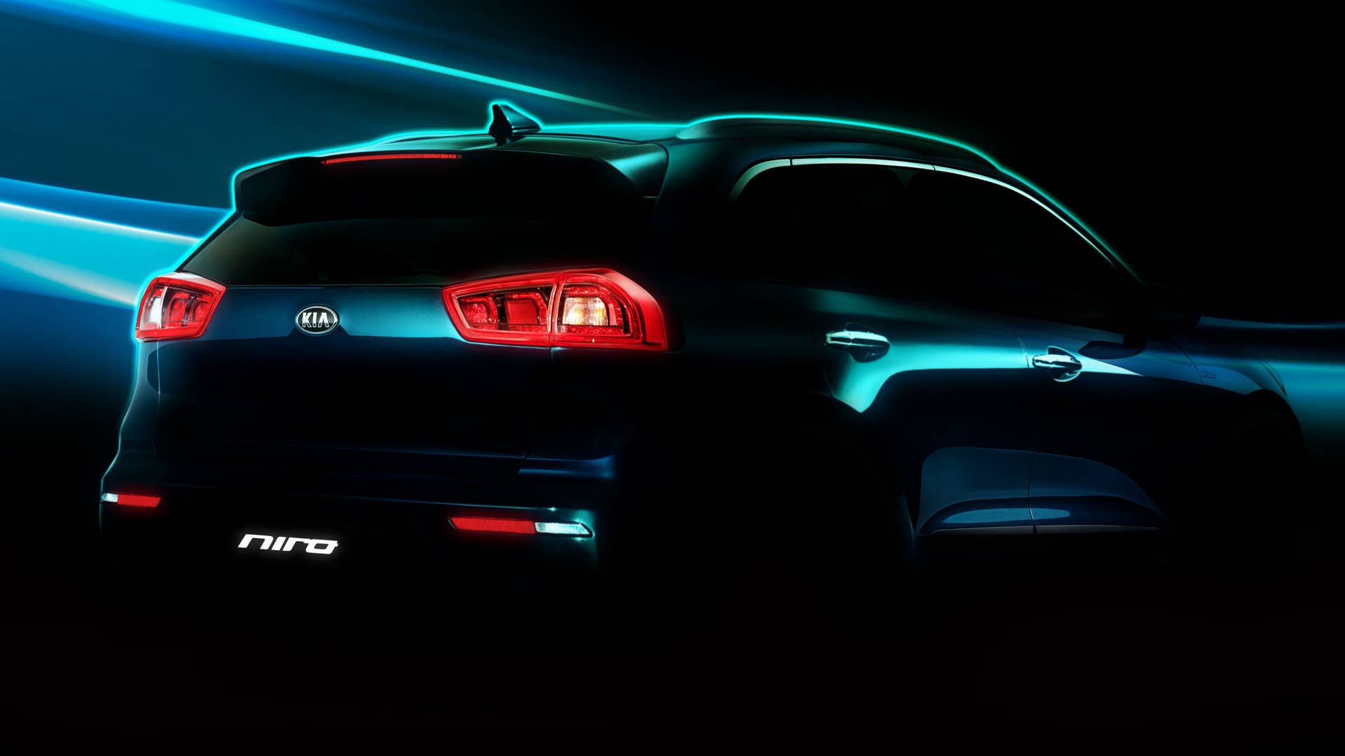 kia niro rear