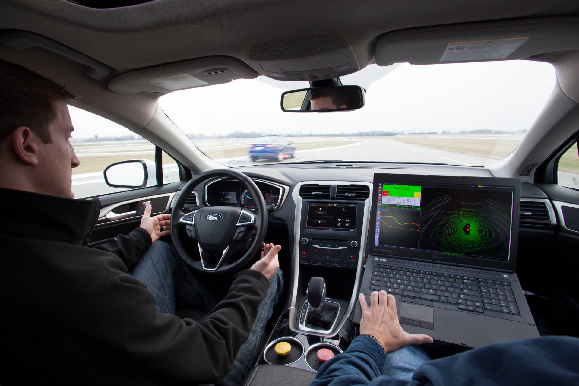 Taking the next step in its Blueprint for Mobility, Ford today â in conjunction with the University of Michigan and State Farm® â revealed a Ford Fusion Hybrid automated research vehicle that will be used to make progress on future automated driving and other advanced technologies.