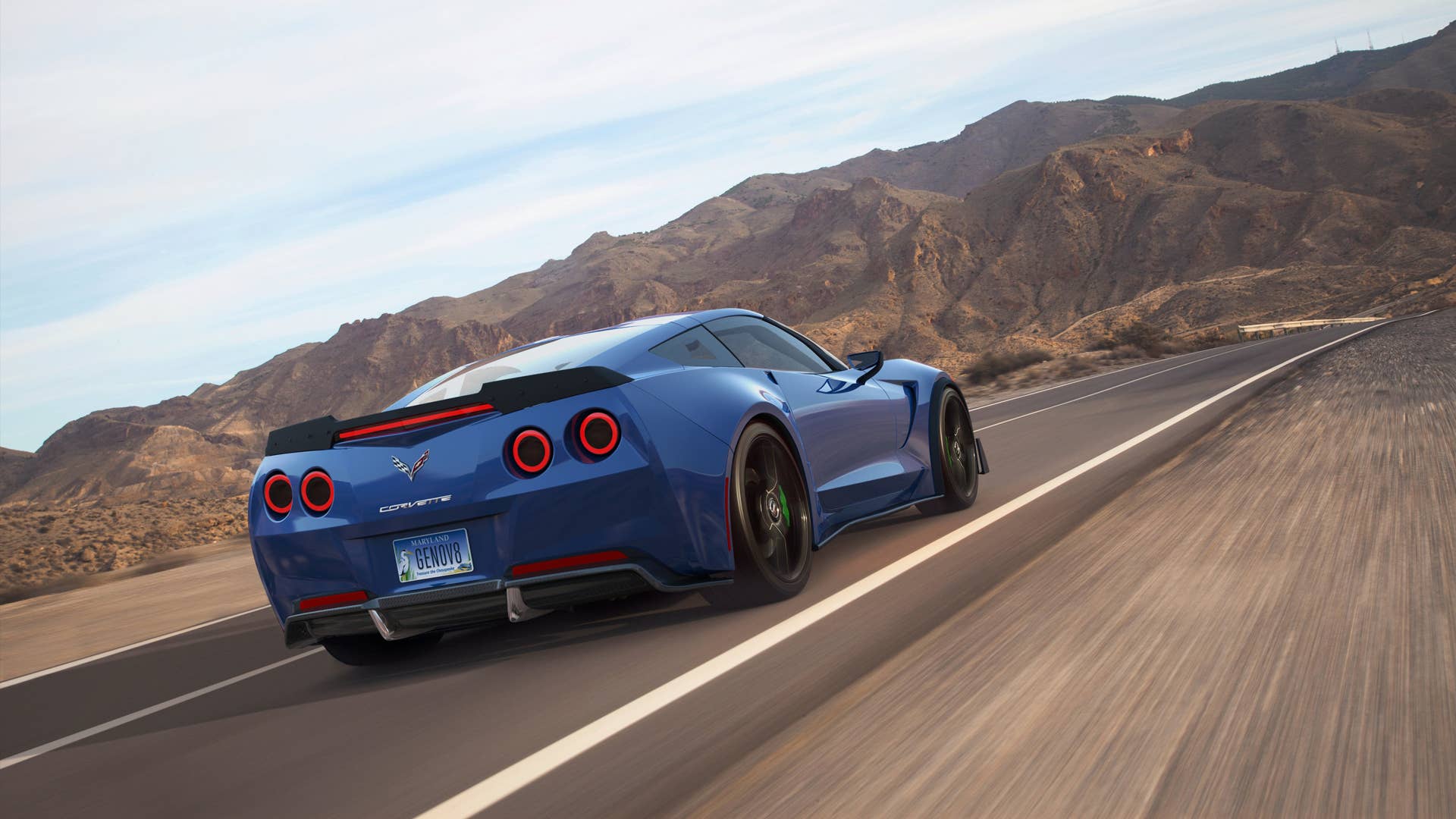 Genovation Cars GXE Renderings Rear End Exterior