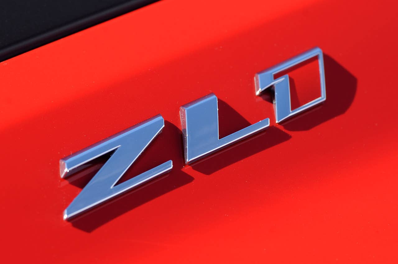 2012 Chevrolet Camaro ZL1 badge