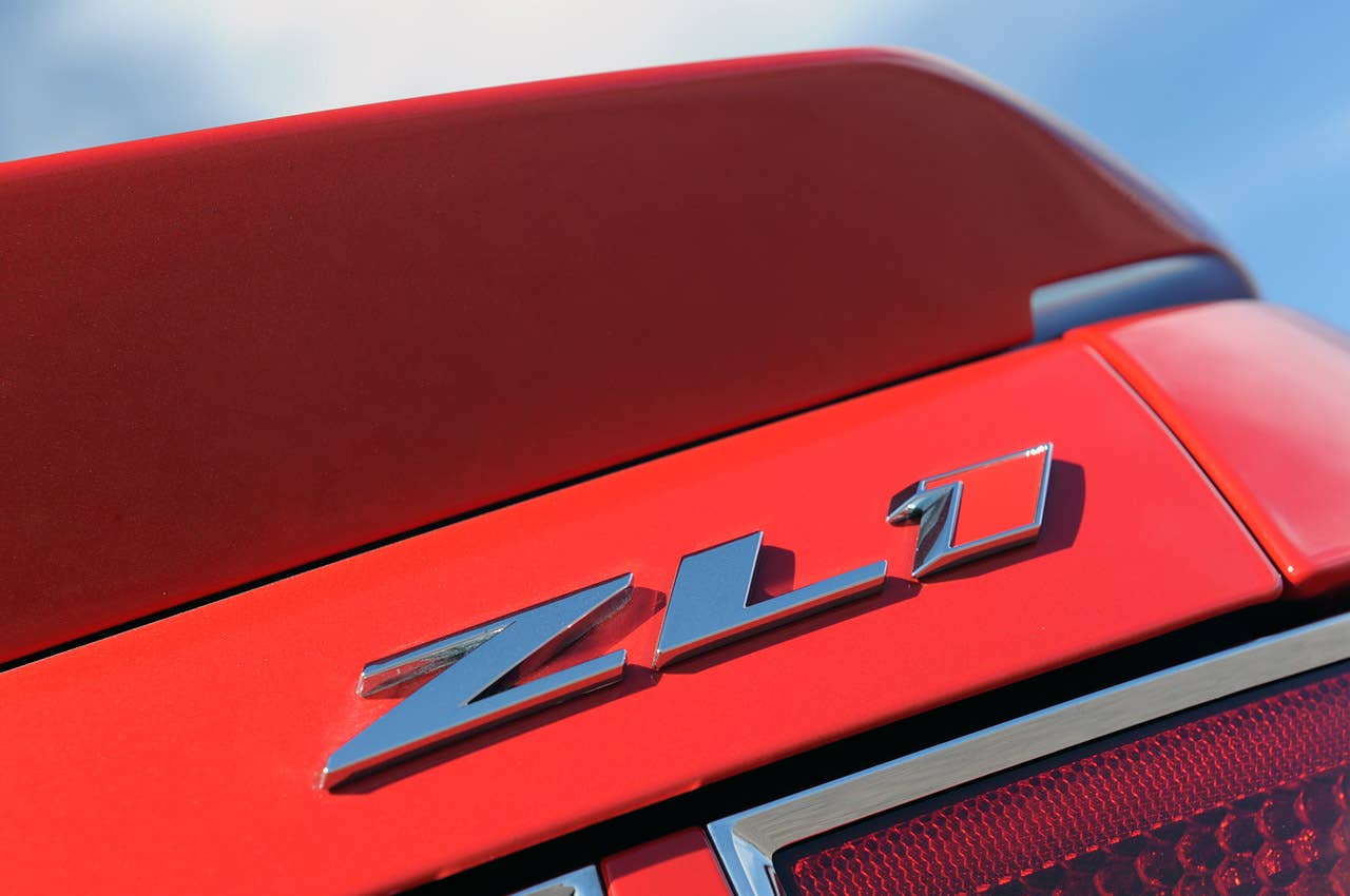 2012 Chevrolet Camaro ZL1 badge