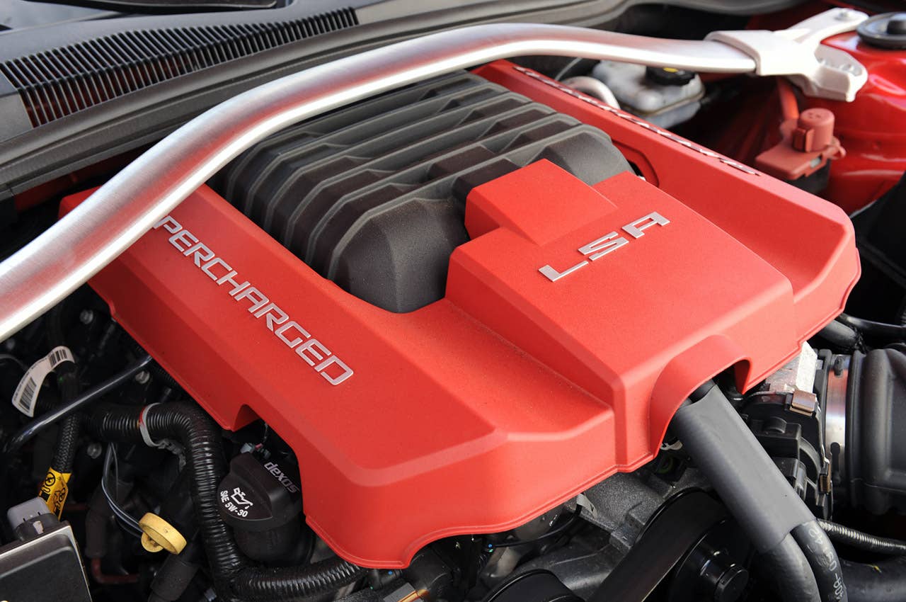 2012 Chevrolet Camaro ZL1 engine