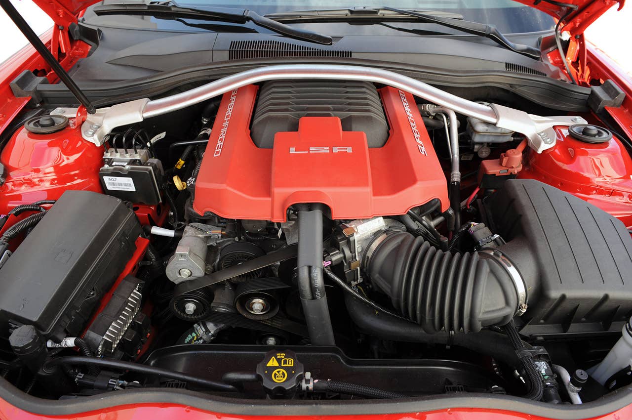 2012 Chevrolet Camaro ZL1 engine