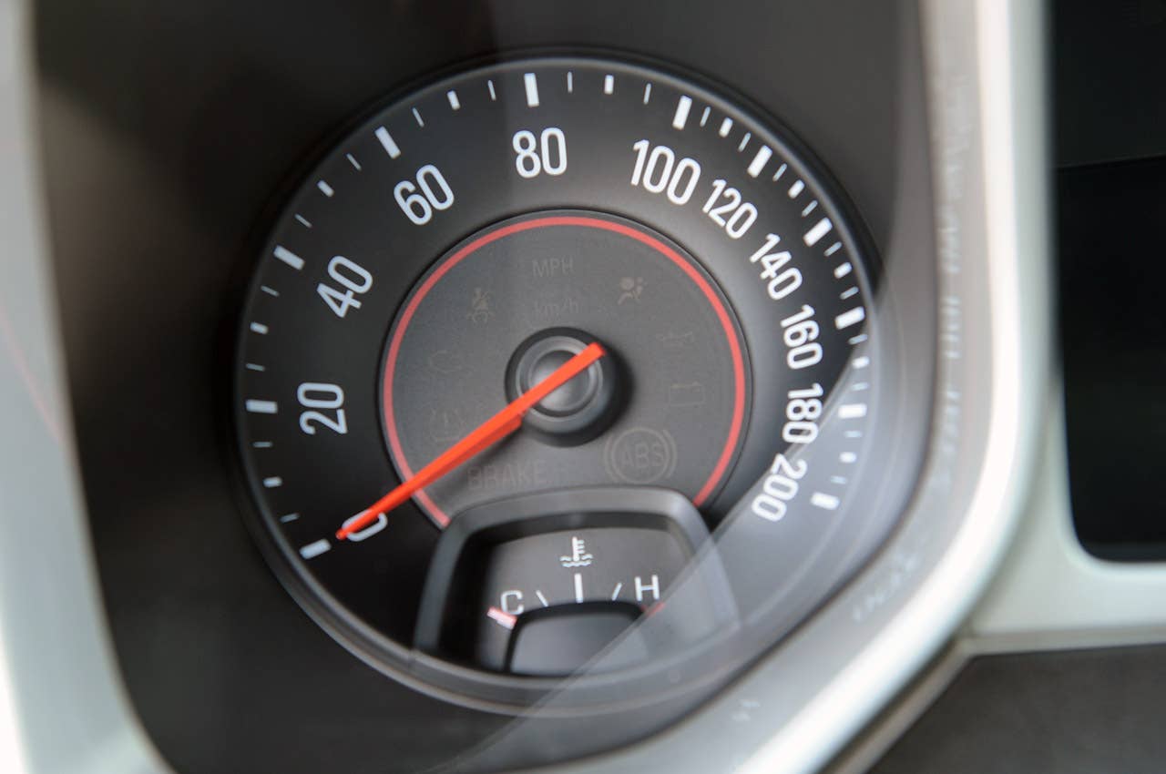 2012 Chevrolet Camaro ZL1 speedometer