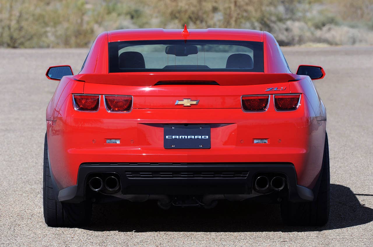 2012 Chevrolet Camaro ZL1 rear view