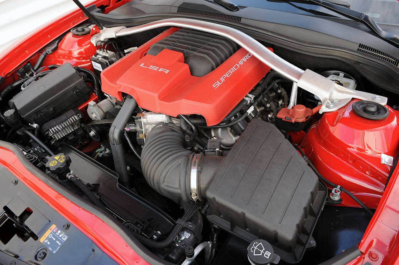 2012 Chevrolet Camaro ZL1 engine