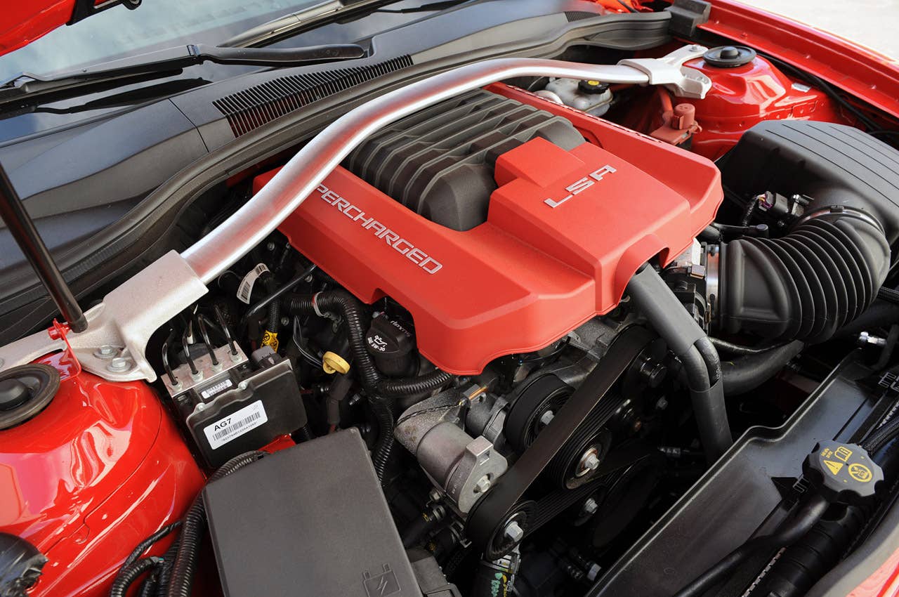 2012 Chevrolet Camaro ZL1 engine