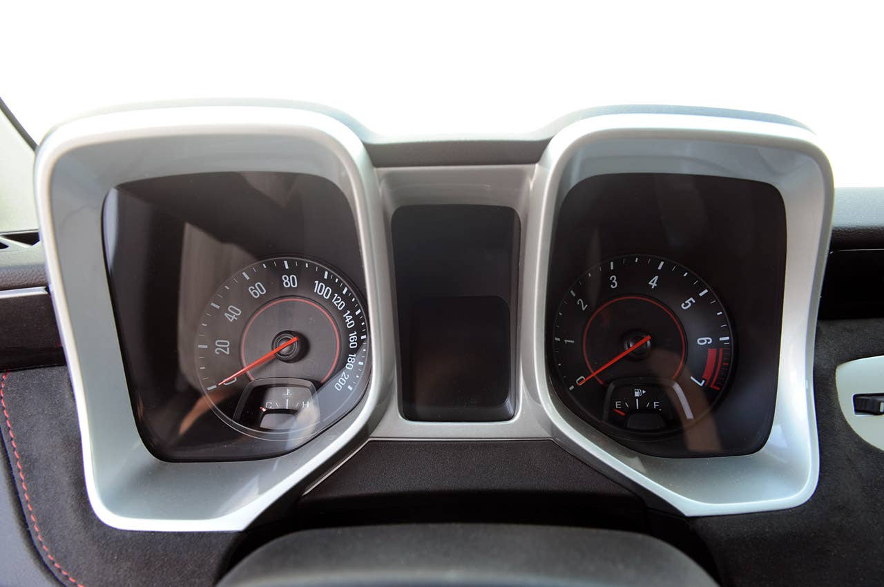 2012 Chevrolet Camaro ZL1 gauges