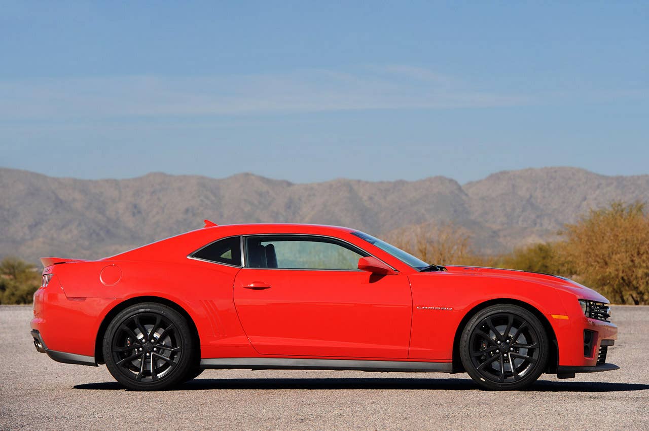2012 Chevrolet Camaro ZL1 side view