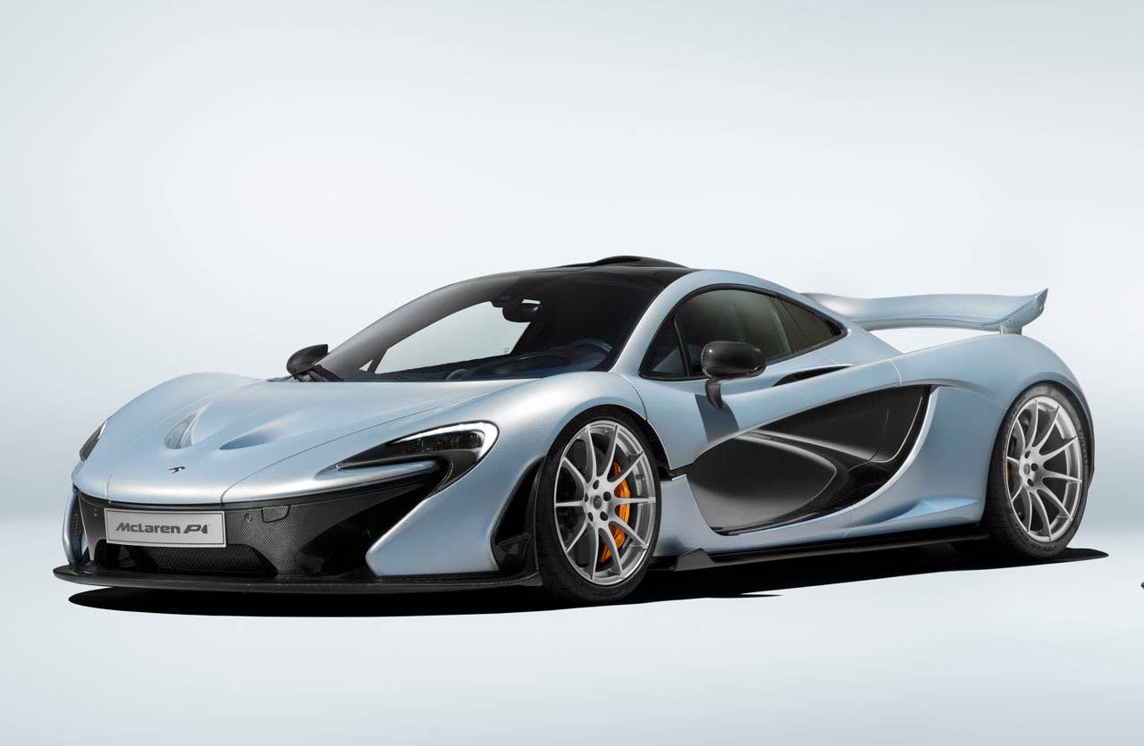 McLaren P1 first front 3/4