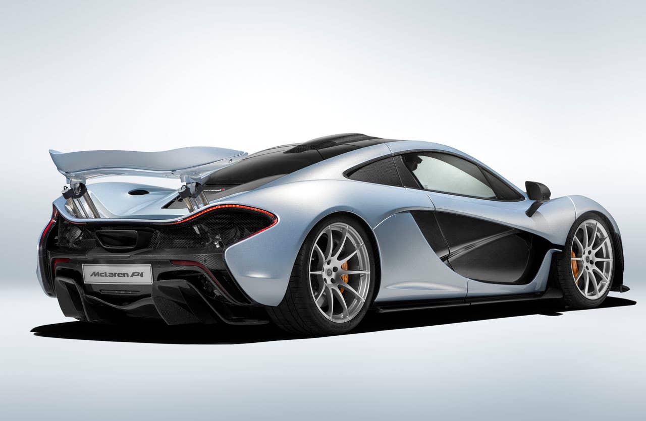 McLaren P1 first rear 3/4
